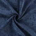 thumbnail image 4 of Superior Noor Semi-Blackout Chenille Curtains Set of 2, Room Darkening Curtain Panel Pair, Navy Blue, 52"W x 63"L, 4 of 11
