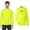 Safety Yellow 2 Pcs, variant on High Visibility Short Sleeve Workwear Tee, 100% Polyester Hi Vis Unisex Ultra UVP Marina Raglan Long Sleeve T-Shirt (Safety Yellow 2 Pack, L)