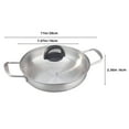 thumbnail image 2 of ifundom Korean Style Non-Stick Cooking Pot for Ramen Noodles - 1 Set, Ideal Saucepan for Home Kitchen Use, 2 of 7