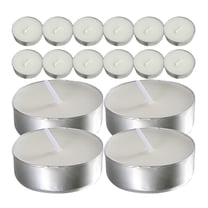 UPKOCH 100pcs Round Tea Light Candles Multi Function Wedding Tealights