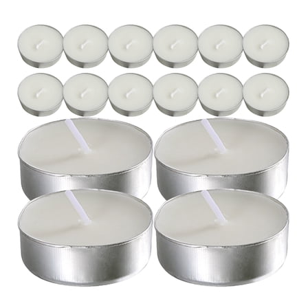 UPKOCH 100pcs Round Tea Light Candles Multi Function Wedding Tealights