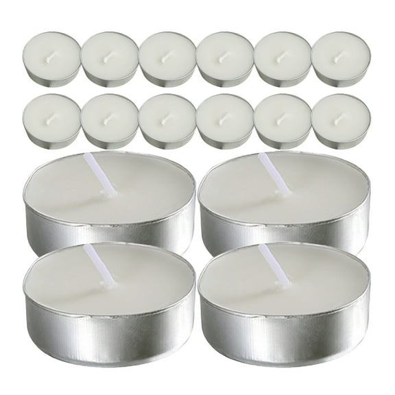 UPKOCH 100pcs Round Tea Light Candles Multi Function Wedding Tealights