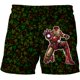 thumbnail image 1 of Kids Boys Shorts Fashion Superhero Spiderman Printed Pants Boy Casual Shorts Children Cartoons Beach Shorts For Girls Boys Pants6T Gong Bohan LED, 1 of 2