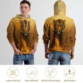 thumbnail image 6 of LAOLIUSN 3D Tiger Graphic Hoodie for Men, All-Over Print Pullover Sweatshirt, Big and Tall Plus Size Streetwear Hoodie with Pocket S-4XL, 6 of 7