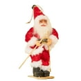 thumbnail image 3 of Santa Claus Doll, Santa Claus Sledge Figurine, Festive Statue, Xmas Santa Claus Ornaments for Table Party Indoor Decoration Style E, 3 of 8