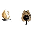 thumbnail image 1 of estatua de resina de cisne,Figuras de cisne,estatuas,decoración del hogar,fiesta de bodas,Escultura de resina Arte Adorno Centros de mesa,Reloj de pared,Reloj de pared decorativo con diseño, 1 of 8