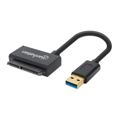 UPC: 0766623130424 | Manhattan SuperSpeed USB 3.0 to SATA 2.5  Adapter Cable  6 in  48-bit LBA  5 Gbps