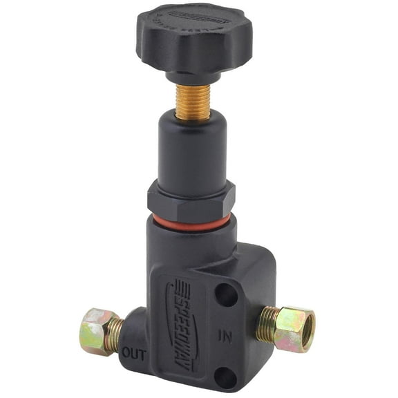 Speedway Black Adjustable Brake Proportioning Valve