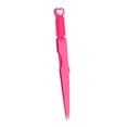 thumbnail image 4 of Pinzas para cejas Pinzas para cejas a prueba de herrumbre Pinzas de punta plana Cepillo para cejas Rosa, 4 of 8