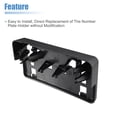 thumbnail image 5 of Unique Bargains 1pcs Front License Plate Frames Bracket with Screws for Ford F150 2021 2022 2023 2.7L 3.0L 3.5L V6, 5 of 6