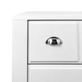 thumbnail image 6 of Cleary Contemporary Faux Wood 4 Drawer Dresser, White, 6 of 8