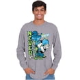 thumbnail image 4 of Popeye Never Quits Asian Inspired Men's Long Sleeve Tee T Shirt Brisco Brands L, 4 of 6