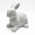 thumbnail image 2 of Easter Bunny Desktop Figurine,Resin Rabbit Statue for Spring Home Tabletop Shelf Mantel Centerpiece Coffee Table Decor, 2 of 5