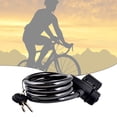 thumbnail image 5 of Dalazy Bike Cable Lock Sturdy Protective Fittings Wheel Stopping Device Bicycles Security Anti-theft Locks Cycling Accessory, 5 of 5