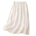 thumbnail image 3 of Sentmoon Maci Skirt Elastic Waist Tennis Skirts for Women Comfy Solid Color Regular Fit Skorts for Women for Lounge and Sleep M-2XL, 3 of 8