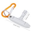 thumbnail image 3 of Garosa Drum Skin Tuning Key Square Socket with Carabiner Musical Instrument Accessory, Tuning Key, Drum Key, 3 of 4