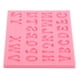thumbnail image 2 of Molde de silicona alfabeto 26 letras rosa hecho a mano herramienta de molde DIY, 2 of 14