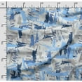thumbnail image 2 of Soimoi Texture Printed, Poly Canvas Fabric Decor Sewing Fabric By The Yard- 56 Inch WideDecorative Fabric For Curtains Tote bags-Blue, 2 of 5