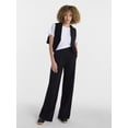 thumbnail image 3 of Athletic Works Women's and Women's Plus French Terry Wide Leg Pants, 31" Inseam, Sizes XS-4X, 3 of 5
