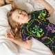 thumbnail image 5 of Balery Mardi Gras6 Conjunto de Pijama Infantil de Manga Corta con Estampado – Ropa de Dormir de Algodón Suave-3X-Large, 5 of 6