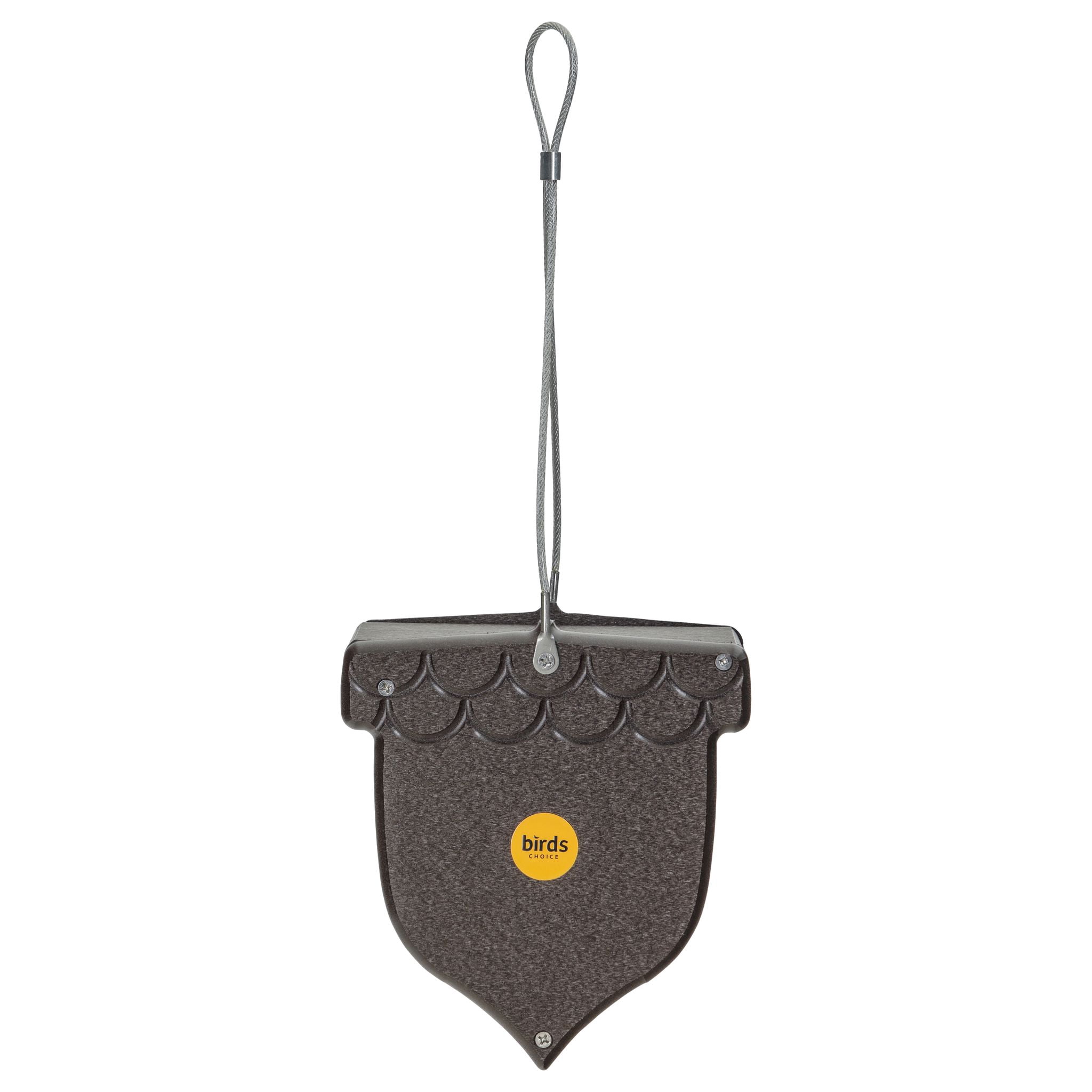 Birds Choice ACORNB Peanut Feeder, Acorn-Shaped Bird Feeder, 1 Quart, Brown