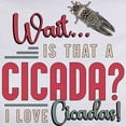 thumbnail image 3 of CafePress - Cicadas Wait Is That A Cicada Entomologist Insects Women's Value T Shirt - Women's Classic T-Shirt, 3 of 4