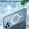 thumbnail image 2 of Magnetic mobile phone case metal frame  14 pro max Magnetic Phone Case Black, 2 of 8