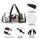 thumbnail image 4 of Fotbe Vintage Buffalo Plaid Christmas Camper Bolsa Deportiva de Lona Plegable con Estampado, Bolsa de Gimnasio con Bolsillo Seco/Húmedo, Bolsa de Viaje Ultraligera de Gran Capacidad, 4 of 6