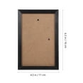 thumbnail image 3 of HEALEEP Wall Photo Frame Black Aluminum Alloy Rectangular Waterproof Surface for Home Owners 1Pack, 3 of 5