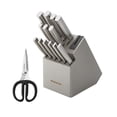 thumbnail image 1 of Juego de bloques de cuchillos KitchenAid Gourmet de acero inoxidable de 15 piezas, 1 of 6