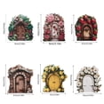 thumbnail image 3 of Necvior Fairy Door for Kids Miniature Fairy Door Gifts Desk Miniature Door Decorations, 3 of 20