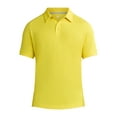 thumbnail image 5 of Athletic Works Men's & Big and Tall Men's Active Mesh Polo Shirt, Size XS-5XL, 5 of 5