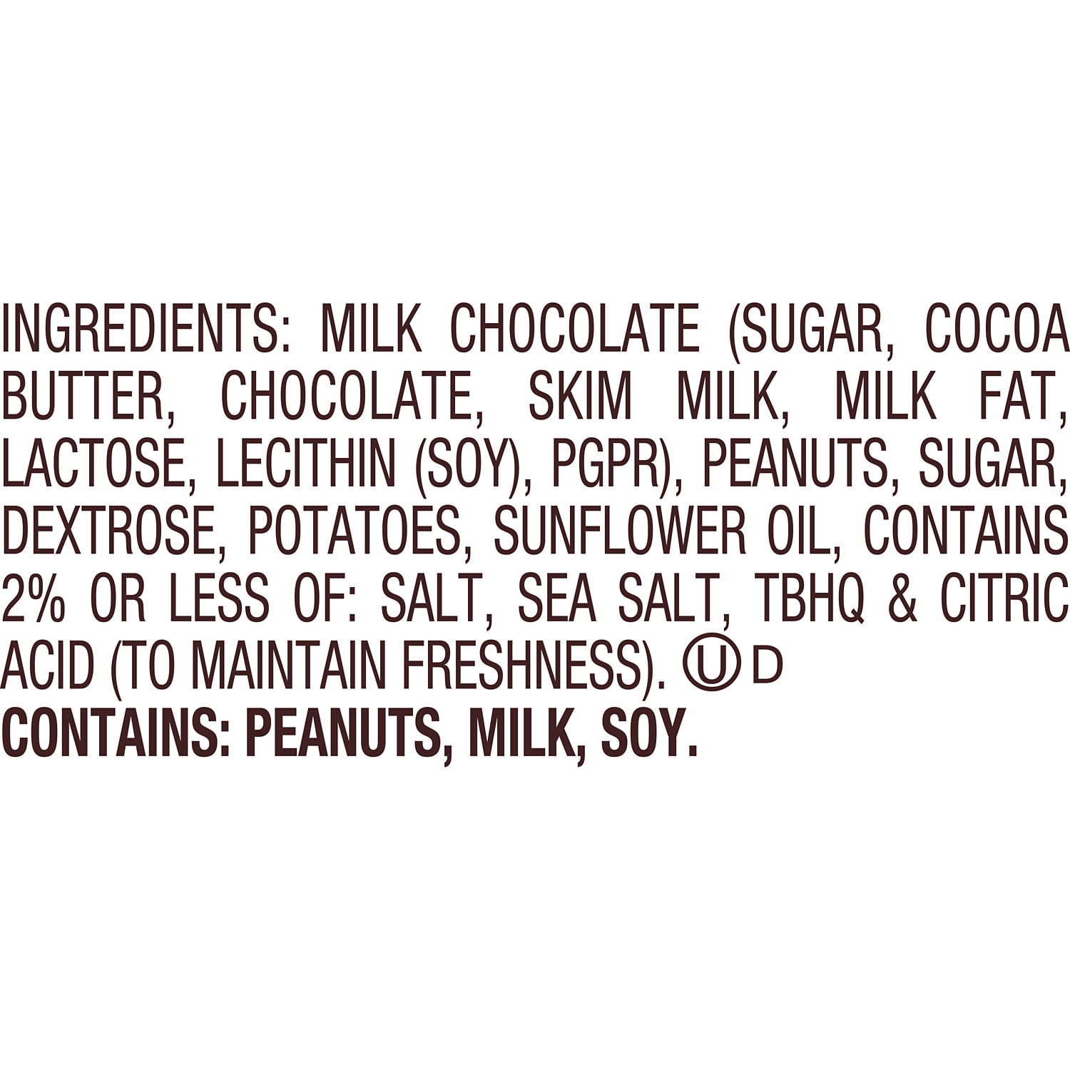 Reese's Big Cup with Potato Chips Milk Chocolate King Size Peanut Butter Cups Candy, Pack 2.6 oz
