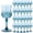 Dusty Blue, variant on Plastic Wine Glasses, Plastic Goblets Vintage Style Cordial Unbreakable Drinking Glasses,Reusable Drinkware for Wedding Reception, Grand Event Party Supplies, Mother's Day(24, Pink)
