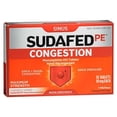 thumbnail image 1 of Tabletas anticongestión Sudafed PE de 18 comprimidos de Suda, 1 of 1