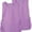 Lavender, variant on Adar Unisex Cobbler Apron (2 Pack) with 2 Pockets/Adjustable Ties - Available in 18 Colors