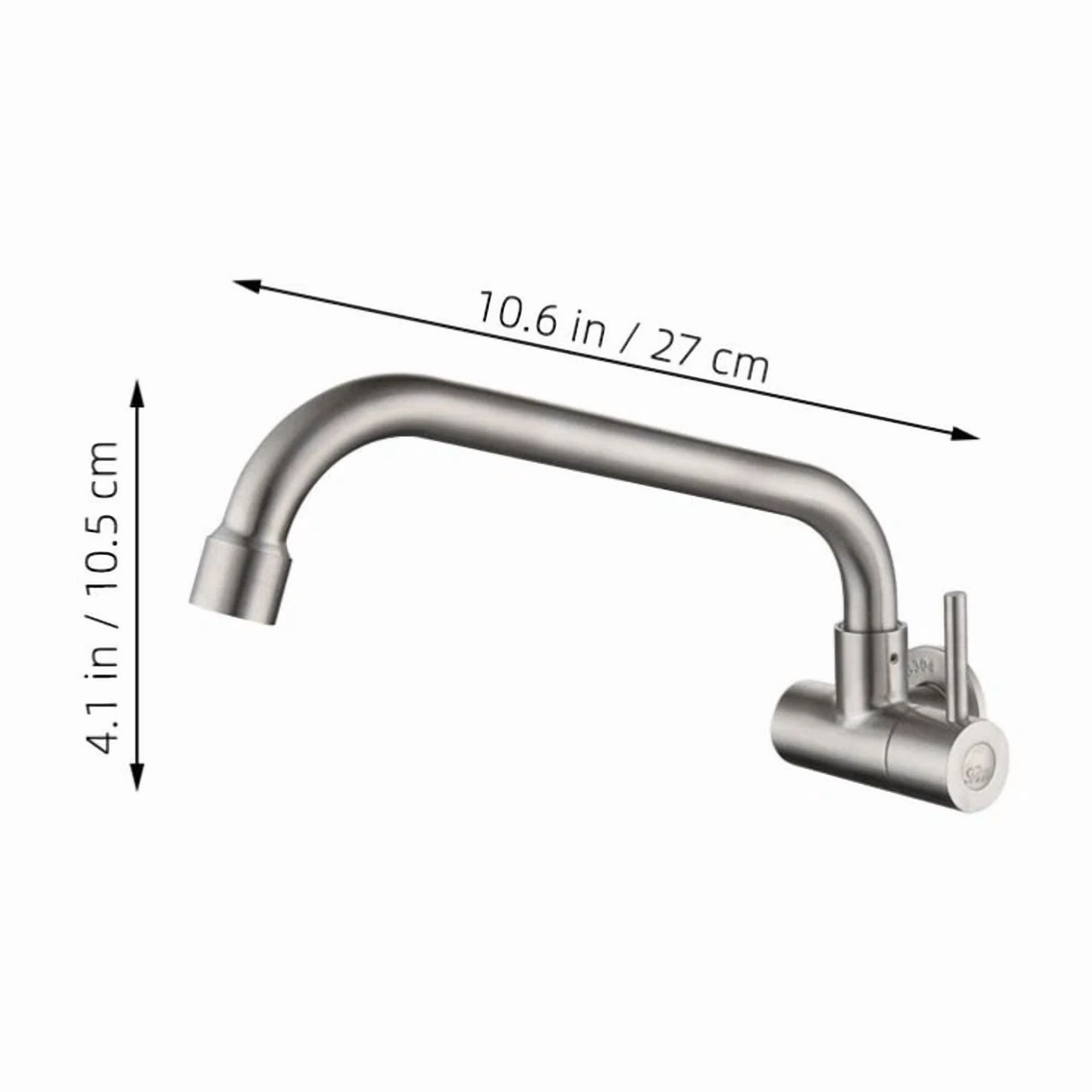 CRESTIN- Rotatable Faucet Laundry Sink Faucet Kitchen Sink Faucet Water Saving Aerator