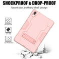 thumbnail image 5 of FIEWESEY for Lenovo Tab P11 Pro Tablet Case , Heavy-Duty Drop-Proof and Shock-Resistant Rugged Hybrid Protective case(with Stand) for Lenovo Tab P11 Pro 11.5 inch (Model:TB-J706F/J706L)(Rose Gold), 5 of 6