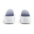 thumbnail image 3 of Anywear Zone Women's Healthcare Professional Injected Clog with Backstrap, 6 (Wide), White, 3 of 3
