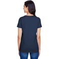 thumbnail image 3 of Champion T-Shirt à Manches Courtes pour Femmes, P, Marine, 3 of 3