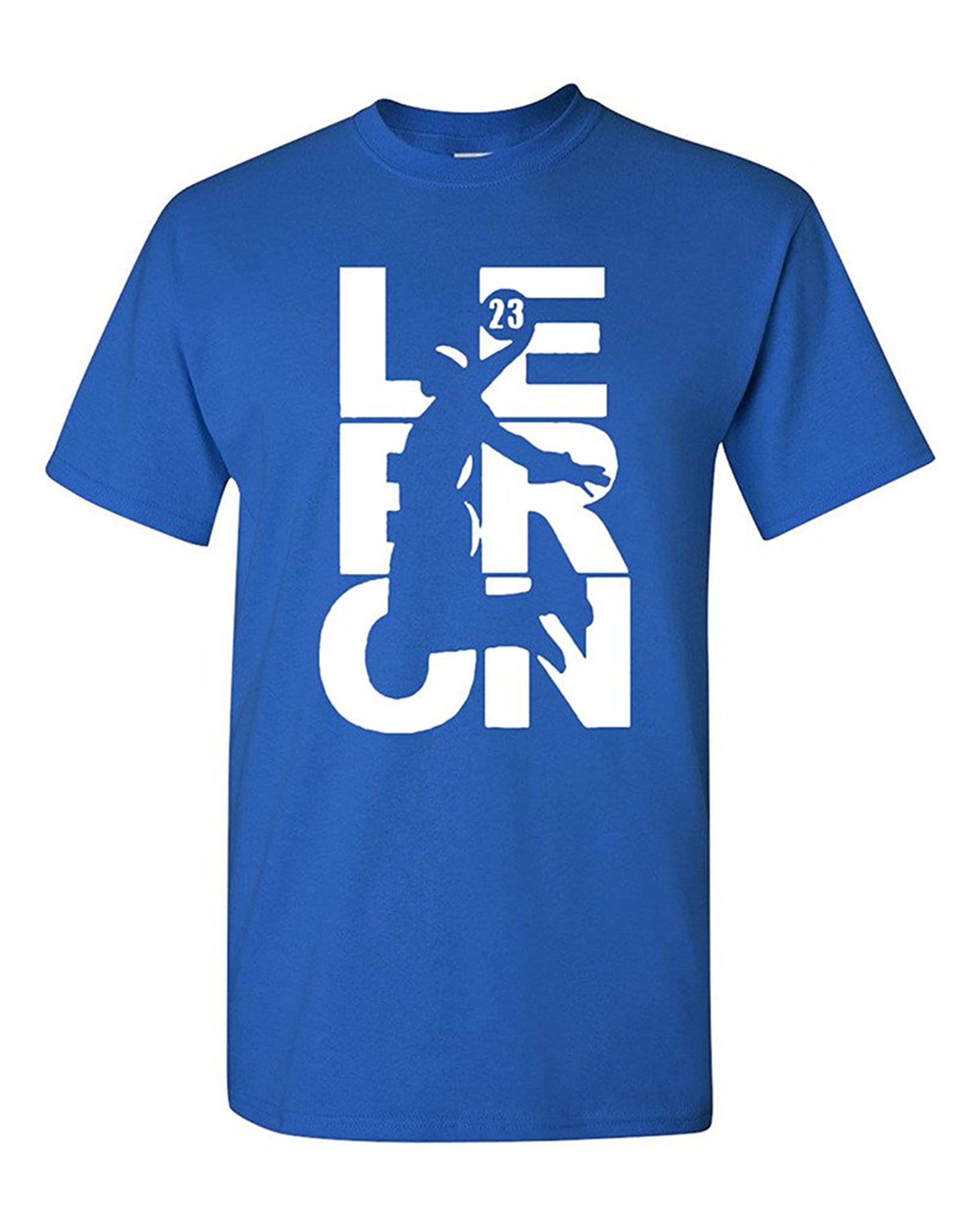 lebron blue shirt
