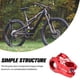 thumbnail image 5 of Vástago de bicicleta Toystoory Accesorio de Cuadro Manillar de Bicicletas Profesionales Rojo, 5 of 6