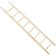 thumbnail image 1 of Escalera de madera para jaula de loros, escalera para pájaros, escalera para pájaros mordisqueadores, juguete para pájaros, escalera para trepar., 1 of 8