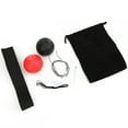 thumbnail image 2 of Pelota de espuma de PU ajustable montada en la cabeza para boxeo, equipo deportivo para ejercicios, pelota negra y roja, 2 of 10