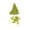 D#040, variant on 2Pcs Artificial Moss Trees, Mini Fake Greenery Cones & Bushes for Terrarium Supplies, Micro Landscape DIY, Dollhouse Decor, Model Railway Scenery, Vibrant Green Simulated Plants for Crafts