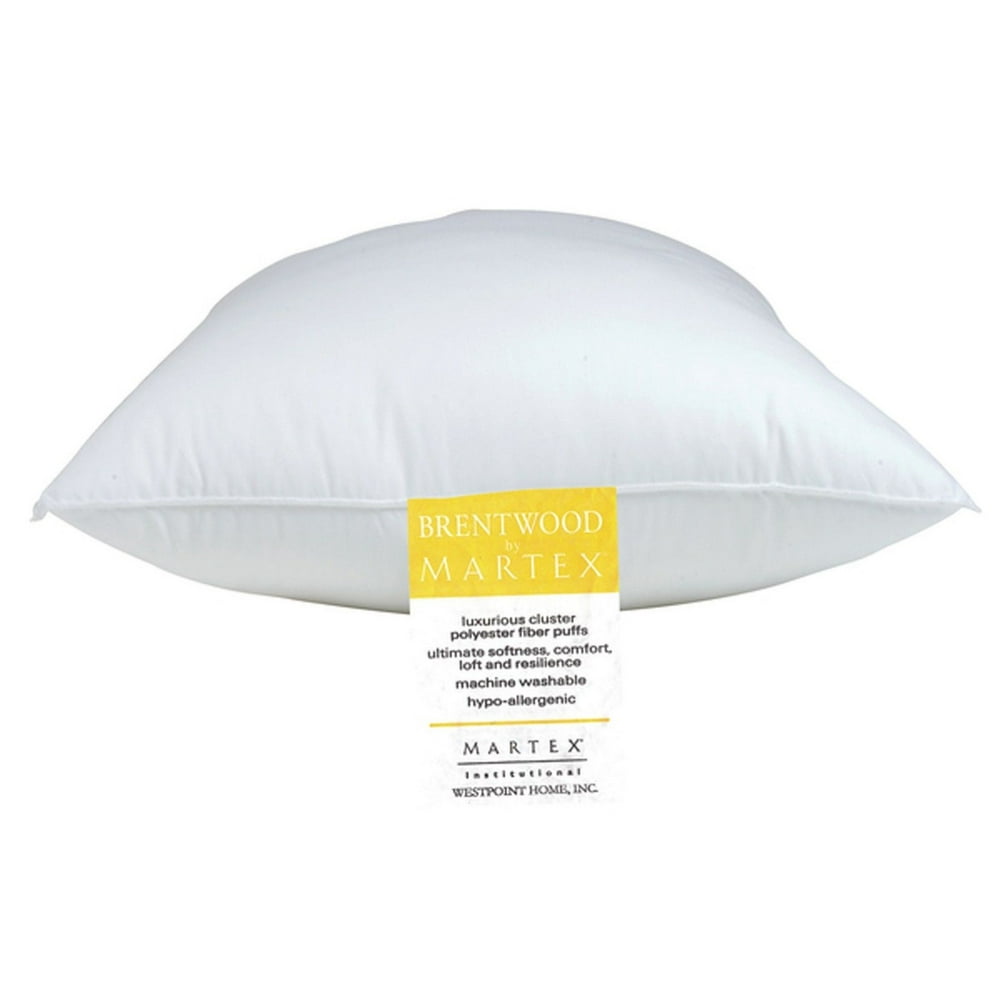 2 Martex Brentwood Gold Label Jumbo Hampton Inn Hotel Pillows Walmart