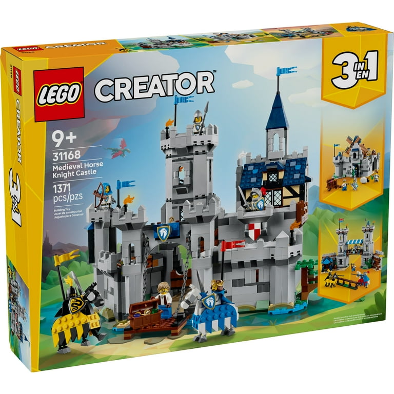 LEGO Creator in Medieval Horse Knight Castle Building Toy for
