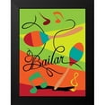 thumbnail image 2 of Grey, Jace 12x14 Black Modern Framed Museum Art Print Titled - Bailar, 2 of 5