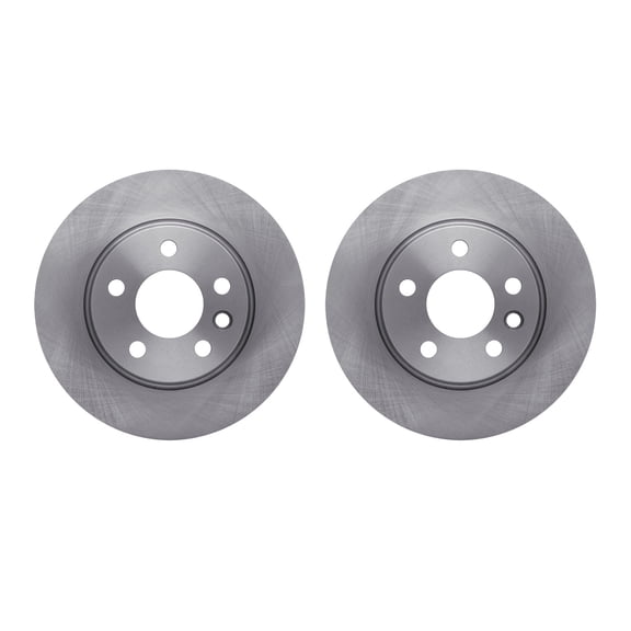 Dynamic Friction Company Rear Brake Rotors 6002-74041
