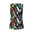 thumbnail image 5 of Sigee Parrot for Women's Workout Tank Top,Running Tank Tops,Sleeveless Gym ClothesLarge, 5 of 8